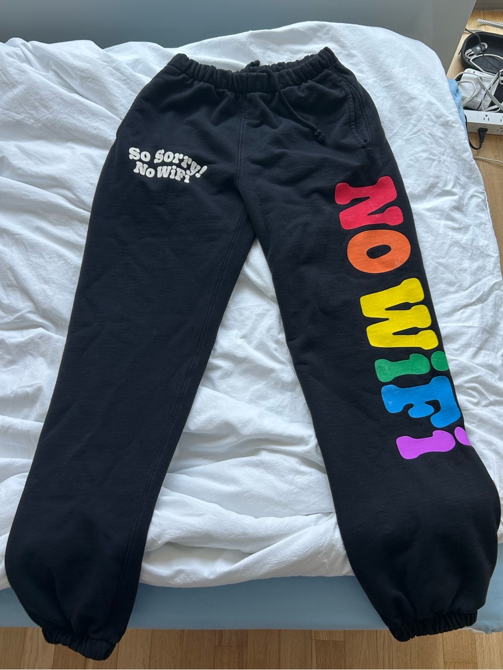 LIKE NEW Madhappy Black Sweatpants